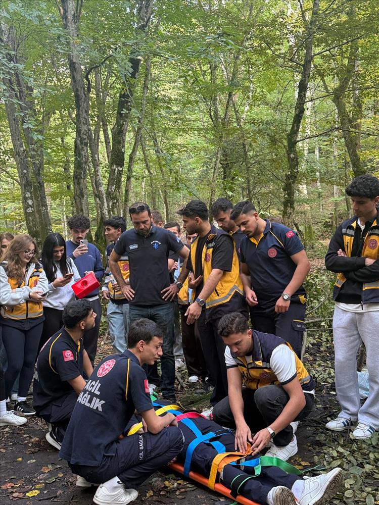 Doğada Hasta Taşıma Uygulaması 