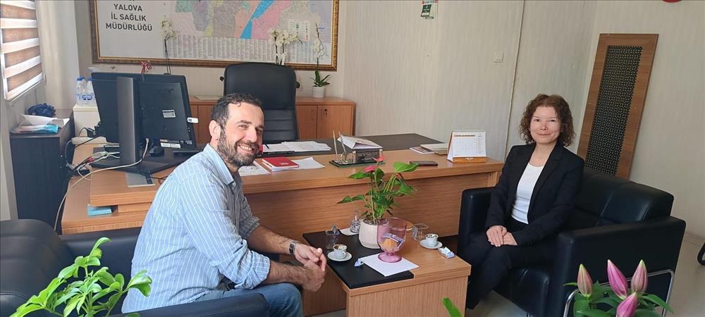 Termal SHMYO’dan 112 İl Ambulans Servisi Başhekimliği’ne Anlamlı Ziyaret