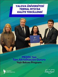 Yaşlı Bakımı Programı MEDEK Akreditasyonu Almaya Hak Kazandı