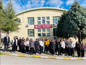 Gazi Mustafa Kemal MTAL’den Termal SHMYO’ya Ziyaret